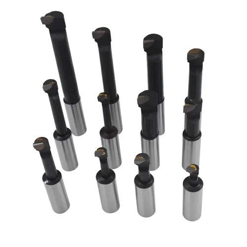 Vista 5 de Juego de barras de mandrinar de 3/4 "C6 12 piezas de barras con punta de carburo 3/4" herramienta de torno de vástago