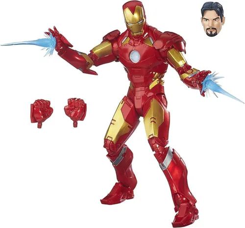 Vista 2 de Marvel Legends Series Iron Man 12 pulgadas.