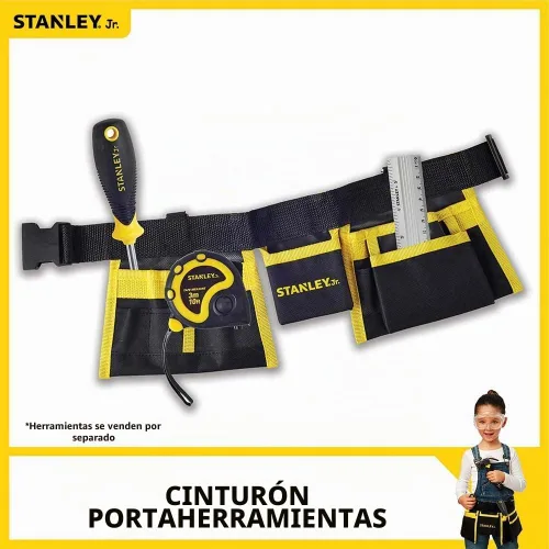Vista 2 de STANLEY Jr. - Cinturón de herramientas, herramientas a partir de 5 años (T010M-Sy), mixto