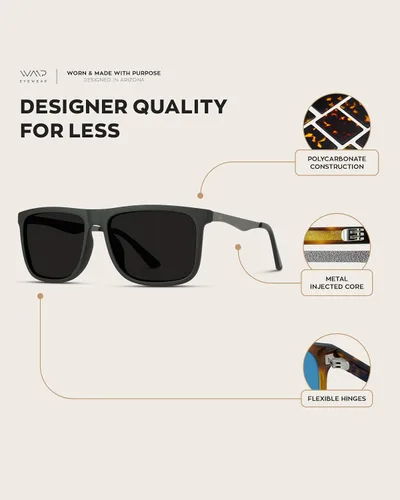 Vista 8 de WearMe Pro Gafas de sol polarizadas planas para hombre