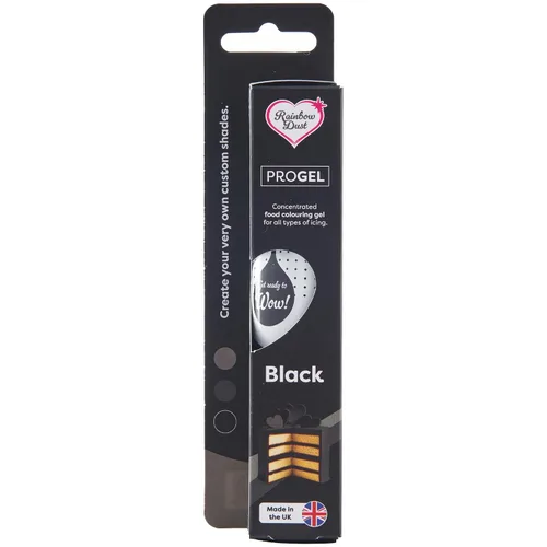 Vista 2 de Colorante alimentario Pro-Gel - Negro