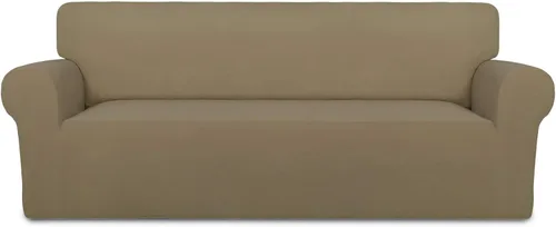 Vista 41 de PureFit Funda súper elástica para sofá reclinable con bolsillo, funda de sofá suave y antideslizante de elastano, lavable, protector de muebles