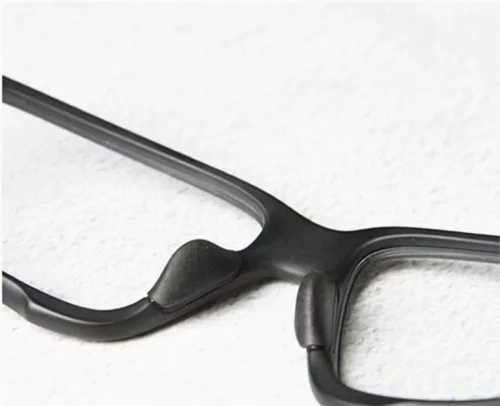 Vista 2 de BEHLINE - Almohadilla de nariz de repuesto para lentes de sol y marcos de gafas, color negro
