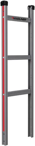 Vista 2 de Magliner HMK15AUAC - Camión de mano de aluminio, mango de bucle vertical, placa de nariz de aluminio fundido a presión de 18 x 7-1/2 pulgadas Varios