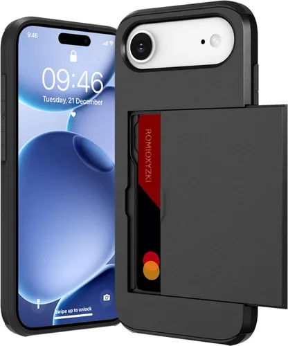 Vista 105 de ZIYE Compatible con iPhone 12 Pro Max Funda tipo cartera con tarjetero, Funda de dos capas antiarañazos con bolsillo oculto, Funda protectora a Verde
