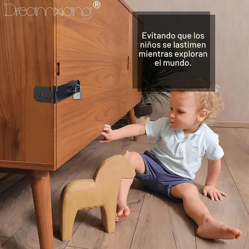 Vista 5 de Cerradura de cerrojo de bloqueo de puerta de 3 pulgadas Cerradura
