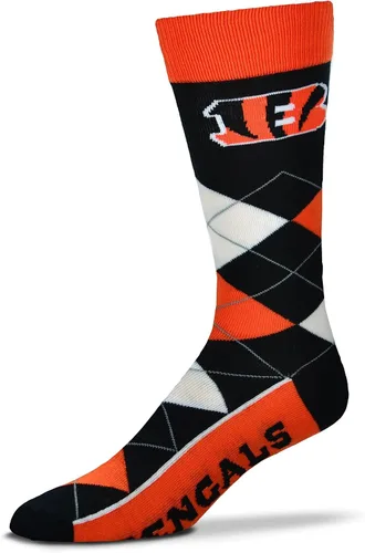 Vista 8 de FBF NCAA - Calcetines unisex para adultos, diseño de rombos