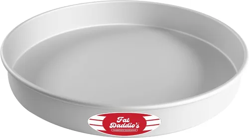 Vista 36 de Fat Daddio's Juego de moldes para pasteles redondos uniformes de aluminio anodizado de 4 niveles, profundidad de 2 pulgadas