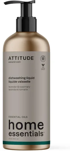 Vista 15 de ATTITUDE Jabón para Platos, Verificado por EWG, Líquido para Lavar Platos a Base de Plantas y Vegano, De Origen Natural, Aroma a Ralladura