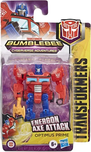 Vista 2 de Transformers Axe Attack Optimus Prime