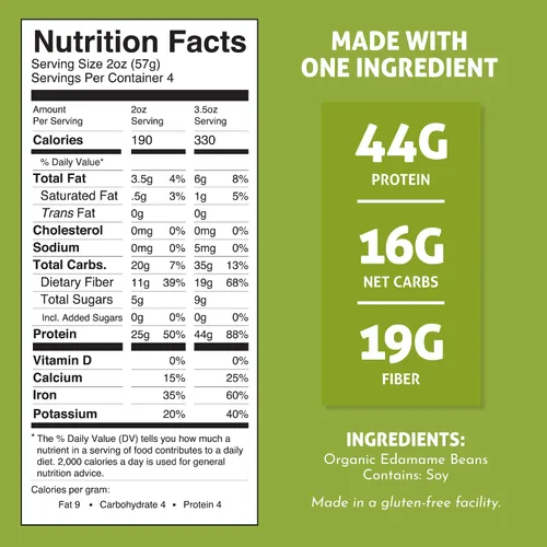 Vista 5 de The Only Bean - Soja, frijoles negros y espaguetis y fettuccine - Pasta sin gluten, fideos de pasta bajos en carbohidratos keto y pasta proteica