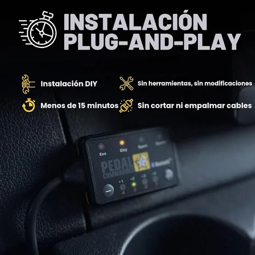 Vista 6 de PEDAL COMMANDER Controlador de respuesta del acelerador compatible con Mercedes-Benz Sprinter Van 2007-2025, Plug-and-Play, 4 modos de conducción