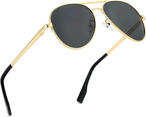 Vista 3 de Gafas de sol polarizadas de aviador para niños y niñas de 4 a 16 años