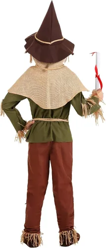 Vista 2 de Wizard of Oz Scarecrow Kid's Costume