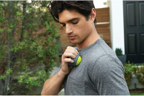 Vista 3 de TRIGGERPOINT Performance - Pelota de rodillo de masaje manual, verde/gris, talla única