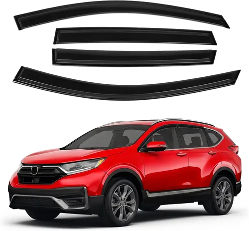 Vista 35 de Canvcle 4Runner - Protectores de lluvia – Viseras de ventana para Toyota 4Runner 2010-2024, deflectores de viento de ventana lateral con cinta