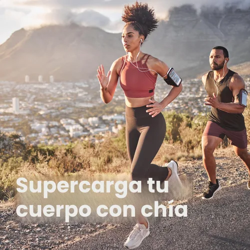 Vista 7 de Sanar Naturals Semillas de chía - Suplemento de omega-3, proteína, fibra - Apoyo GLP-1 - Apto para dieta keto y paleo - Vegano, sin transgénicos
