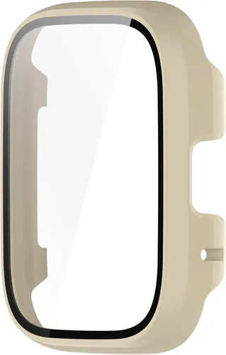 Vista 7 de Funda protectora compatible con Redmi Watch 3 Active/Redmi Watch 3 Lite, carcasa rígida de policarbonato templado de vidrio ultrafino, cubierta
