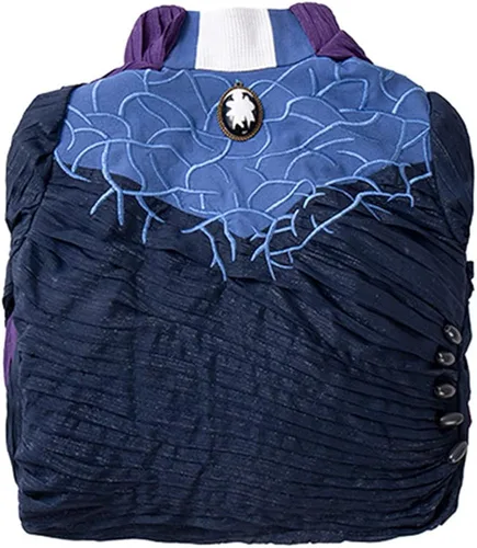 Vista 4 de Wanda Agatha - Disfraz de Harkness para mujer, disfraz de bruja escarlata, trajes de Halloween y cosplay