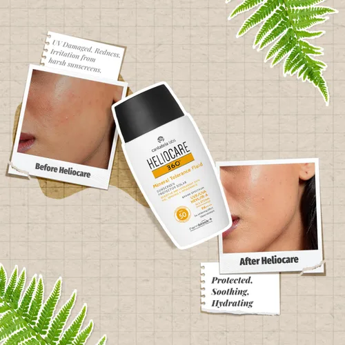 Vista 6 de Heliocare Fluido de tolerancia mineral 360 SPF 50 1.7 fl oz