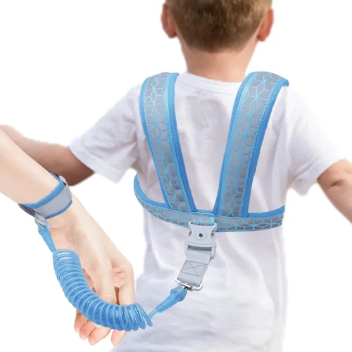 Vista 2 de Correas para niños, niños pequeños y arnés para la seguridad de los niños, correas acolchadas para el hombro para la comodidad de los niños, correa