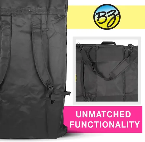 Vista 6 de Wham-O BZ Bodyboards - Bolsa básica para bodyboard - Nylon - Capacidad de 2 tablas (negro)