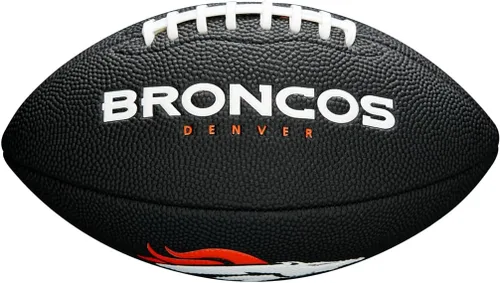 Vista 24 de Wilson NFL Soft Touch Mini Balón de Fútbol - Negro