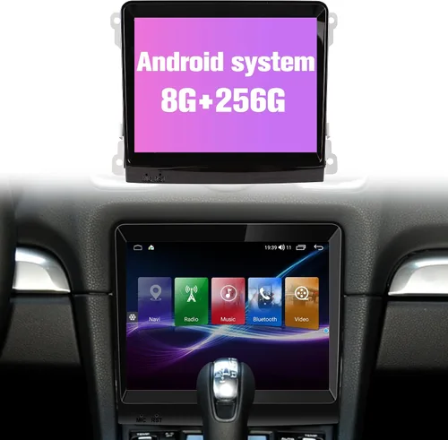Vista 12 de Radio para Porsche Cayenne 2011-2015: unidad principal Android estéreo de coche 32G