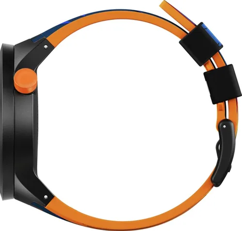 Vista 5 de Swatch Reloj de cuarzo Goku X estándar grande y audaz, Negro