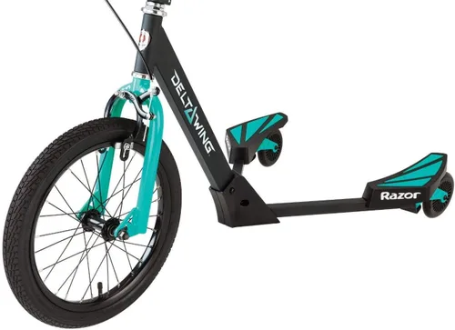 Vista 3 de Razor DeltaWing Scooter Negro/Verde menta, Talla única