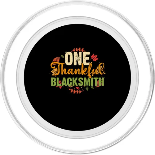 Vista 2 de One Thankful Blacksmith Thanksgiving PopSockets MagSafe PopGrip for iPhone
