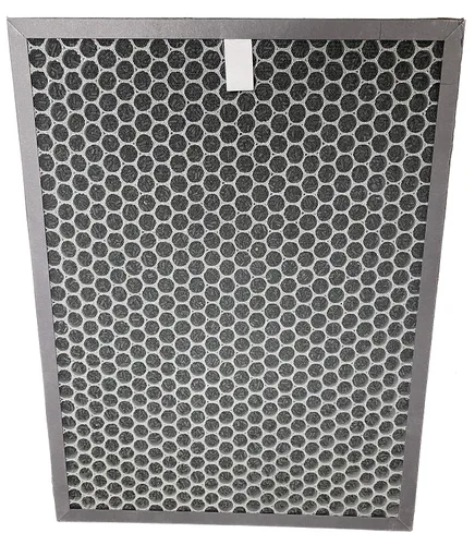 Vista 3 de Paquete de 2 filtros de carbono Nispira True HEPA de repuesto compatibles con el purificador de aire Coway Airmega Max2 400S 400. 10.88" x 1.75" x