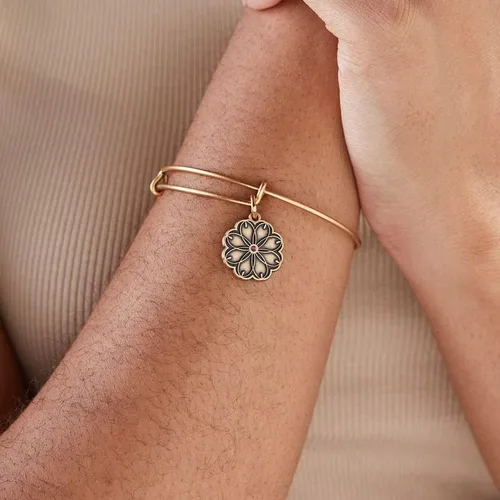 Vista 3 de Alex and Ani Brazalete extensible Path of Symbols para mujer