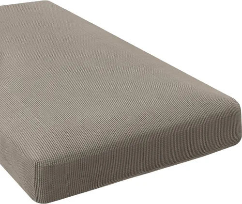 Vista 301 de H.VERSAILTEX Fundas de Cojín de Asiento Individuales Super Elásticas Fundas de Sofá Fundas de Cojín de Sofá Fundas Deslizables Juegos Tela de Sarga
