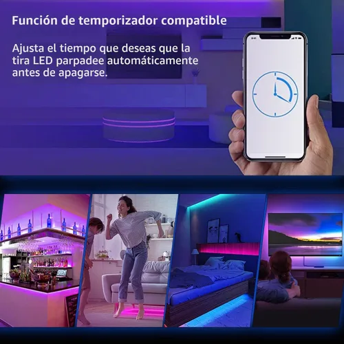 Vista 6 de Ruirui Controlador Bluetooth SP608E con 8 salidas de señal para módulo LED Pixel Strip String Light Andriod iOS APP/Remoto/Control de disparador