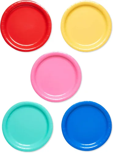 Vista 8 de American Greetings Servilletas de almuerzo arcoíris de 50 unidades Servilletas de almuerzo multicolor