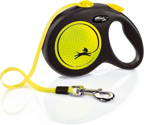 Vista 15 de FLEXI Correa Retráctil Giant Tape para Perros Medianos de Hasta 55 libras – 26 pies, Negro Correa para Caminar Mascotas Sin Enredos con Freno