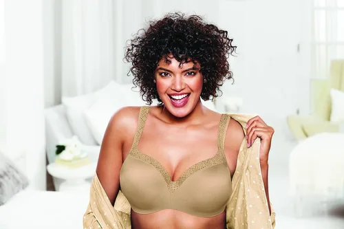 Vista 4 de Playtex Women's Secrets Underwire Coverage Balconette T-Shirt Bra for Full Figures, Us4823