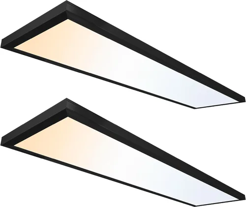 Vista 12 de Panel de Luz de Techo de Montaje en Superficie Ultralux de 1x4 pies – Delgado, Iluminado por los Bordes, Panel Plano de Montaje al Ras para Cocina