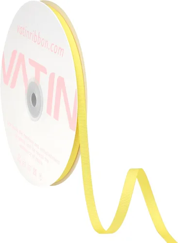 Vista 104 de VATIN Cinta de Grogrén Negra, 1-1/2" x 50 Yardas Continuas, Cinta de Grogrén de Poliéster Negra, Usar para Lazos de Bricolaje, Accesorios