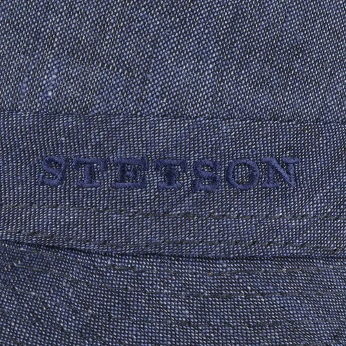 Vista 6 de Stetson Geneva Linen Trilby mujereshombres Fabricado en Italia