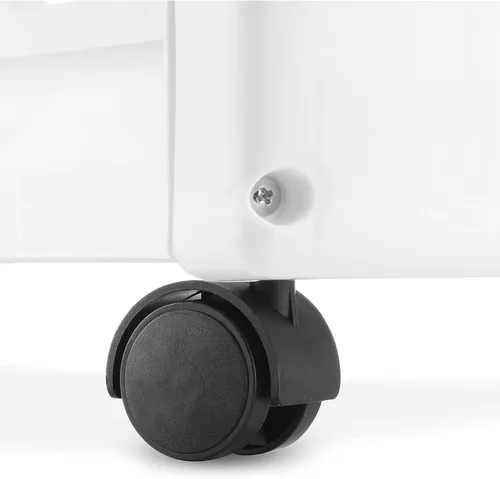 Vista 5 de Carrito con ruedas con 3 estantes para almacenar utensilios para hacer la colada, de Whitmor