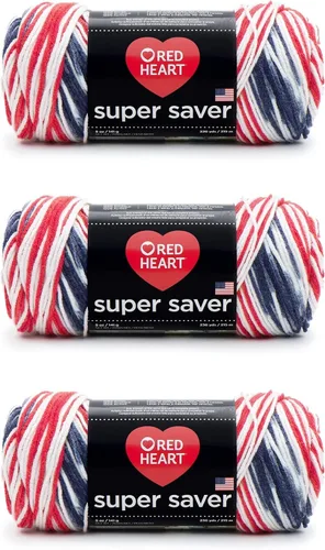 Vista 39 de Red Heart Super Saver - Ovillo para ganchillo y tejer, tomillo mediano