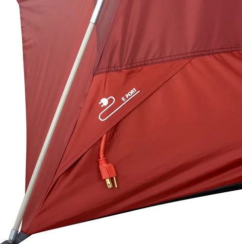 Vista 7 de Sierra Designs Alpenglow - Tienda de campaña para acampar construida con tecnología Twilight para bloquear el 98% de los rayos solares, fácil