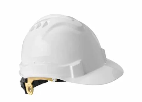 Vista 4 de Casco de seguridad Serpent con ventilación de polietileno, tipo I/clase E., Gris, 1