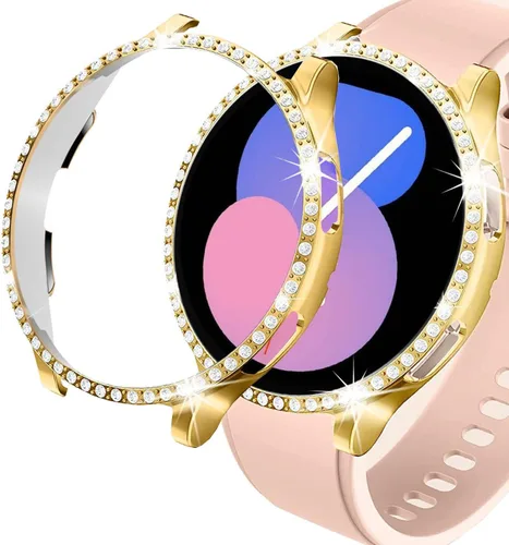 Vista 87 de DEALELE Paquete de 1 + 3 fundas compatibles con Samsung Galaxy Watch 7 Ultra (1.772 pulgadas), funda protectora de policarbonato transparente