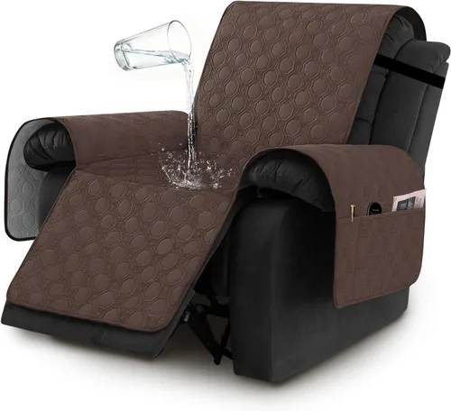 Vista 11 de H.VERSAILTEX Funda 100% Impermeable para Silla Gruesa y Duradera Fundas para Sofá para Perros Protector de Sofá Triple Antideslizante Fundas