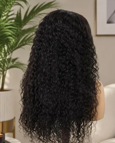 Vista 50 de BEEOS - Peluca frontal encaje HD 13x6 ondas corporales densidad 180% cabello humano nudos decolorados 18 pulgadas