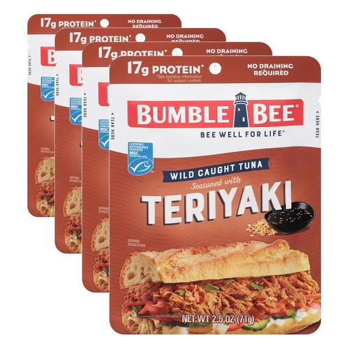 Vista 35 de Bumble Bee - Bolsa de atún sazonado con ajo asado y hierbas, 2.5 onzas