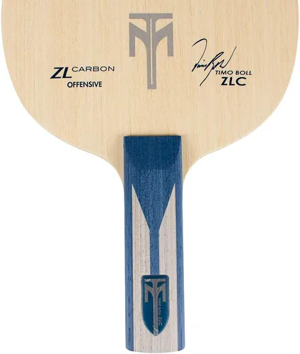Vista 4 de Butterfly Timo Boll ZLC Blade - Hoja de tenis de mesa profesional ZL Carbon Fiber Blade - Disponible en estilos de mango an, FL y ST - Fabricado